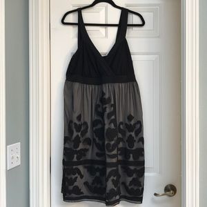 Black cocktail dress
